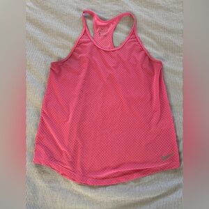 🟢NIKE DRI FIT PINK TANK size small.🟢